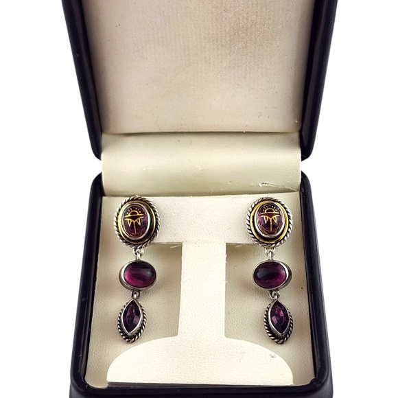 Amy Kahn Russell Sterling Silver Dangle Earrings #20068 - Picture 6 of 6